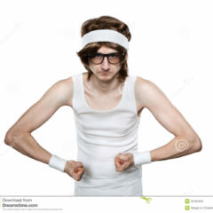 funny-retro-sports-nerd-flexing-his-muscle-isolated-white-background-32784109